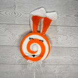 24IN EASTER BUNNY LOLLIPOP - ORANGE - 65593-OR
