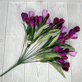 20IN TULIP BUSH X12 - PURPLE - 85476-PUBG * G