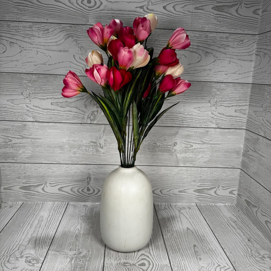 20IN TULIP BUSH X 20 - PINK/BEAUTY - 85476-PKBTY * G