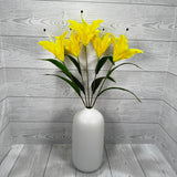 TIGER LILY BUSH X5 - YELLOW - B26017-YEL * RD