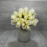11" ROSE BUNDLE - CREAM - 28886 * BL