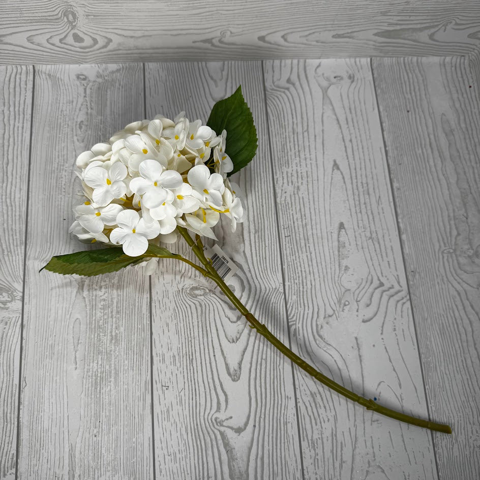 17" HYDRANGEA SPRAY - WHTIE - 28878 * OO