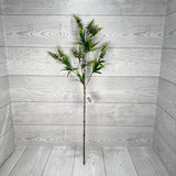 26" LAVENDER SPRAY - WHITE/GREEN - 28256 * OO