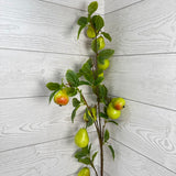 35" COUNTRY PEARS SPRAY X10 - RED/GREEN - 28311 * OO