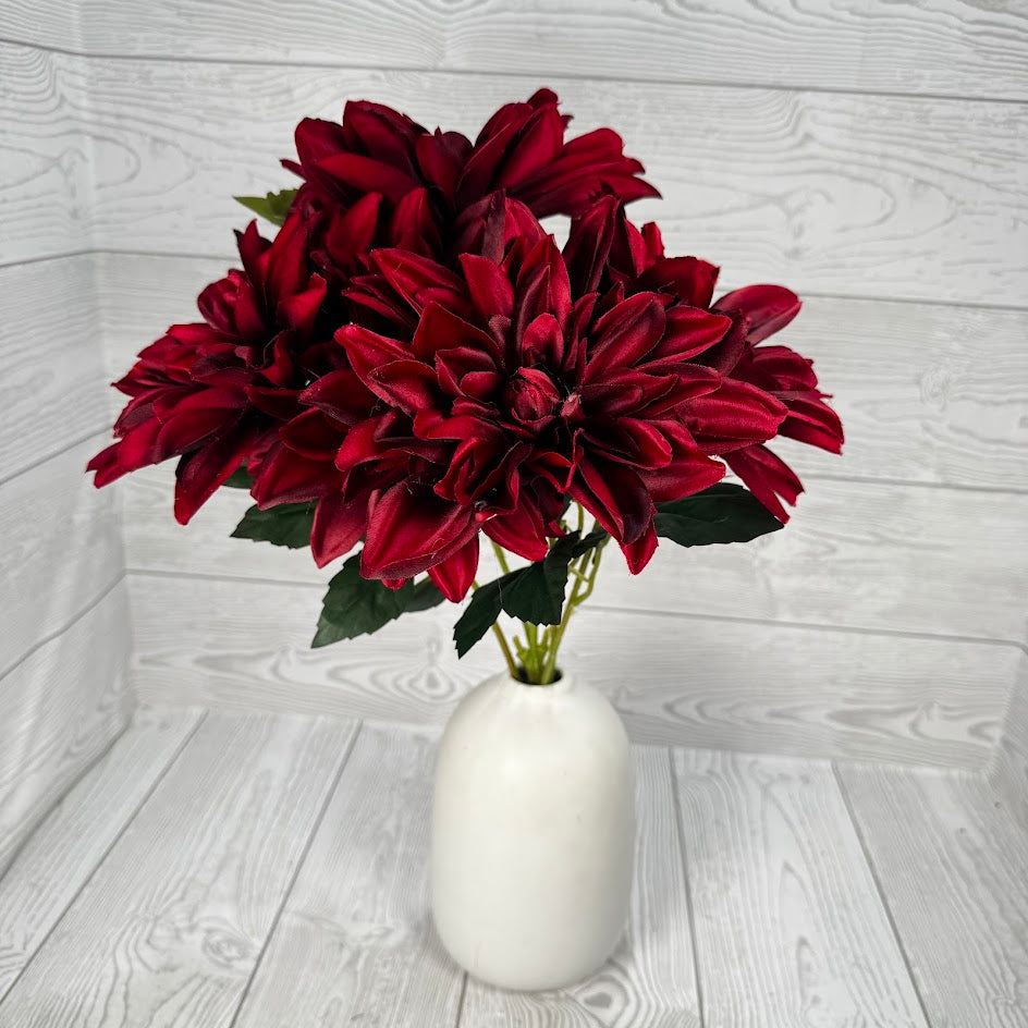 DAHLIA X5 - DARK RED - B26009-RED * G