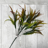 23IN BABY FERN/GRASS X7 - GREEN/BROWN - G22811-GNBR * R BR