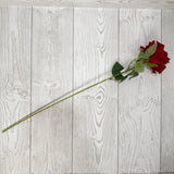 20IN SINGLE OPEN ROSE - RED - FL25010-RED * P