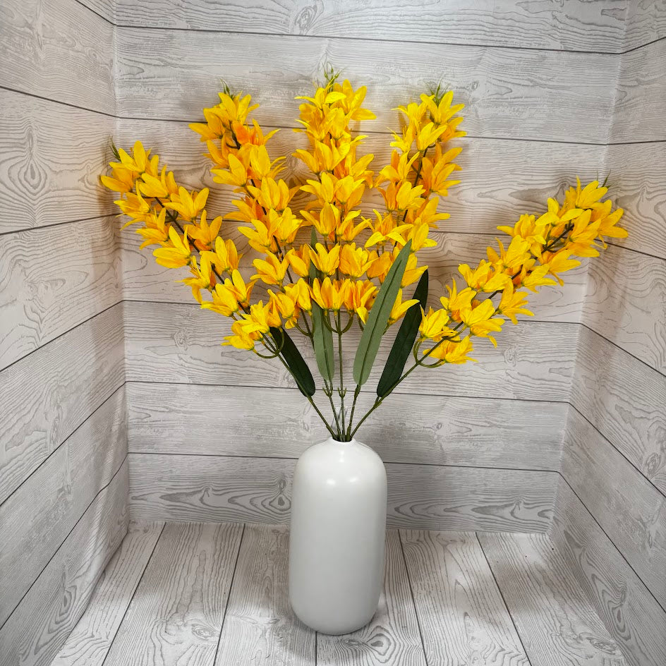 MINI LILY FILLER BUSH X5 - YELLOW - B26099-YL * G