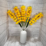 MINI LILY FILLER BUSH X5 - YELLOW - B26099-YL * G