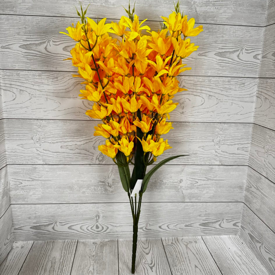 MINI LILY FILLER BUSH X5 - YELLOW - B26099-YL * G