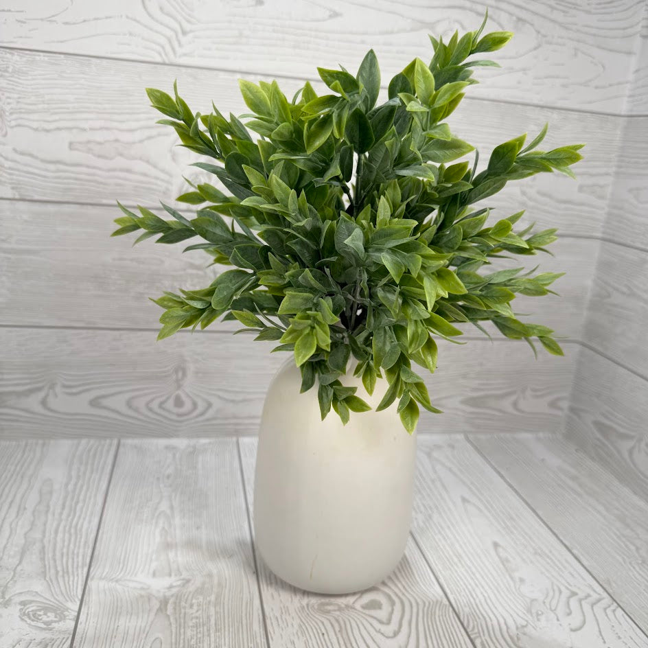 15" LEAVES BUSH - GREEN - 25750 * OO
