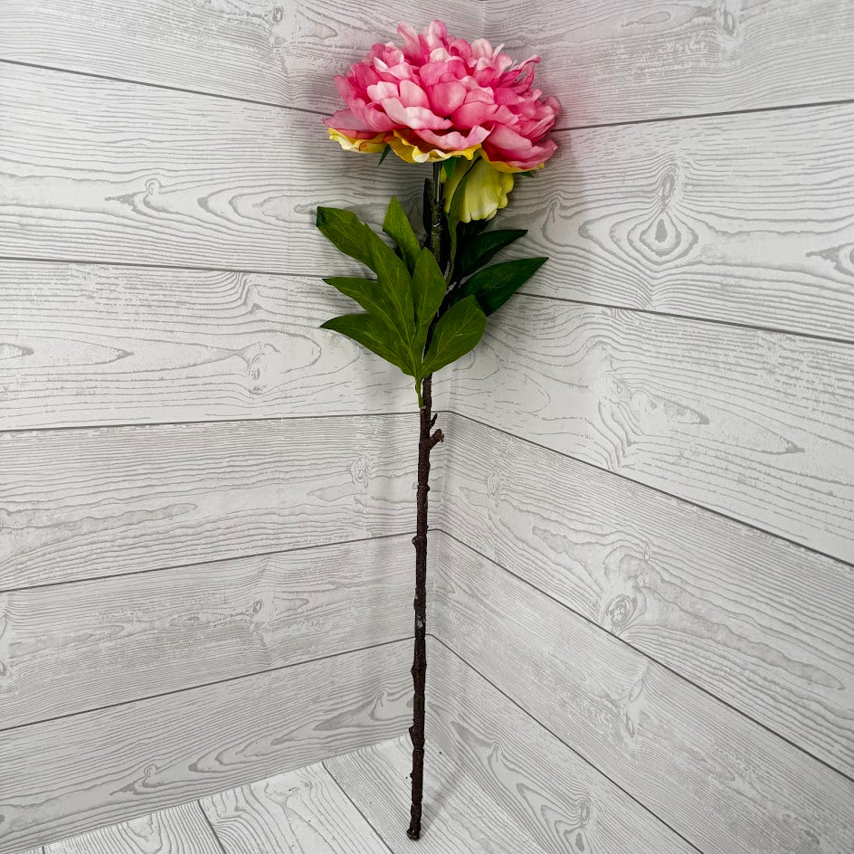 28" PEONY SPRAY - PINK/PURPLE - 28888 * G PU
