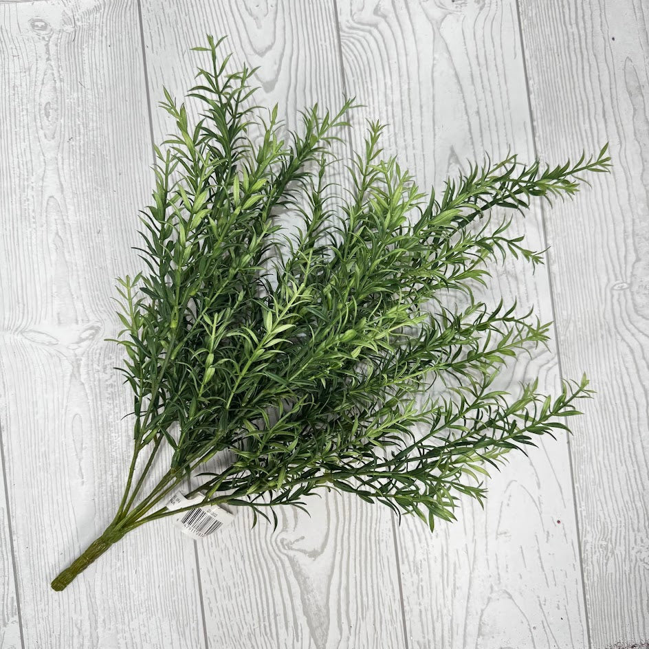 17 1/2" FRESH TOUCH ROSEMARY BUSH X81 - YELLOW/GREEN - 28302 * OO