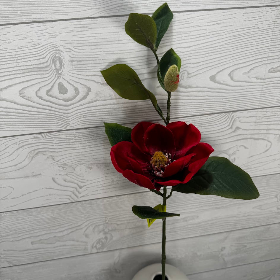 MAGNOLIA STEM X2 H25.5 - RED - 29346RD * BR