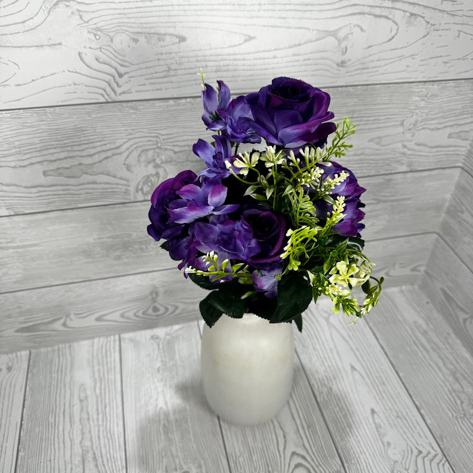 ROSE ANEMONE BUSH X14 H20 - PURPLE - 64041PU * BL