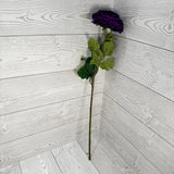 23.5IN RANUNCULUS SPRAY X2 - PURPLE - 85570-PU * PU