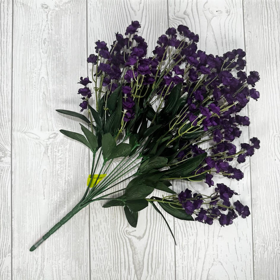 COLOR FAST DOUBLE BABY BREATH X11 H19 - PURPLE - 31180PU