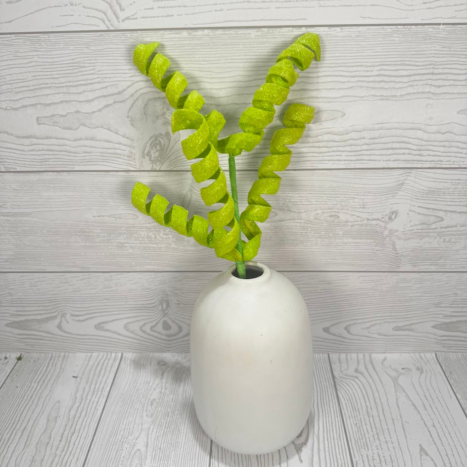 FRIZZY CURLY PICK H16 - LIGHT GREEN - 82510LTGN * G