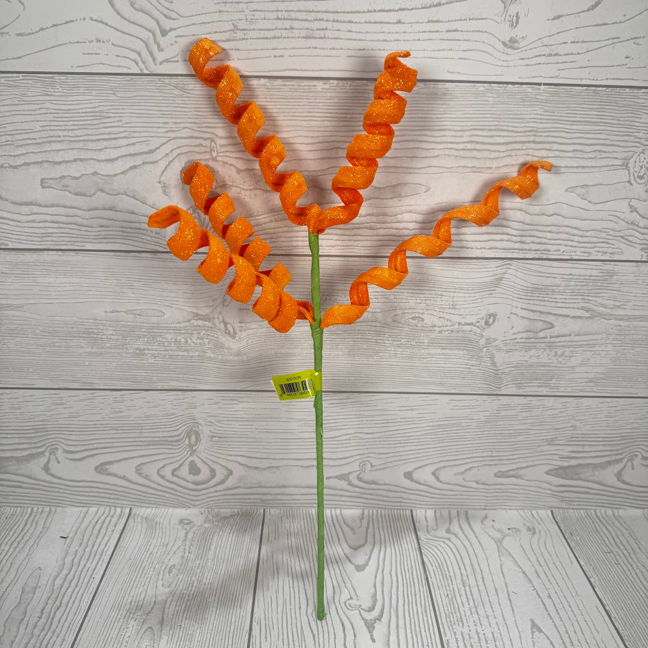FRIZZY CURLY PICK H16 - ORANGE - 82510OR * G