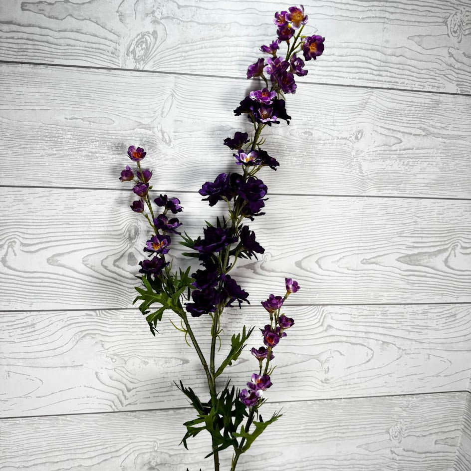 34IN DELPHINIUM SPRAY - PURPLE - 85466-PU * G