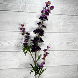 34IN DELPHINIUM SPRAY - PURPLE - 85466-PU * G