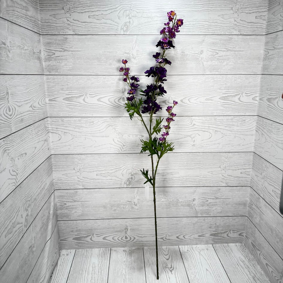 34IN DELPHINIUM SPRAY - PURPLE - 85466-PU * G