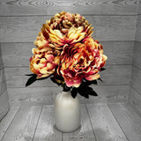 19IN PEONY BUSH X5 - MAUVE - 85212-MV * RD