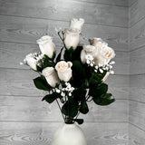 COLOR FAST LILLIAN ROSE BUD BUSH X14 STEMS - 30308 - INDIVIDUAL COLORS