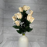 COLOR FAST LILLIAN ROSE BUD BUSH X14 STEMS - 30308 - INDIVIDUAL COLORS