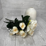 COLOR FAST LILLIAN ROSE BUD BUSH X14 STEMS - 30308 - INDIVIDUAL COLORS