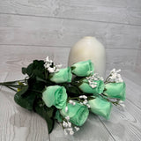 COLOR FAST LILLIAN ROSE BUD BUSH X14 STEMS - 30308 - INDIVIDUAL COLORS