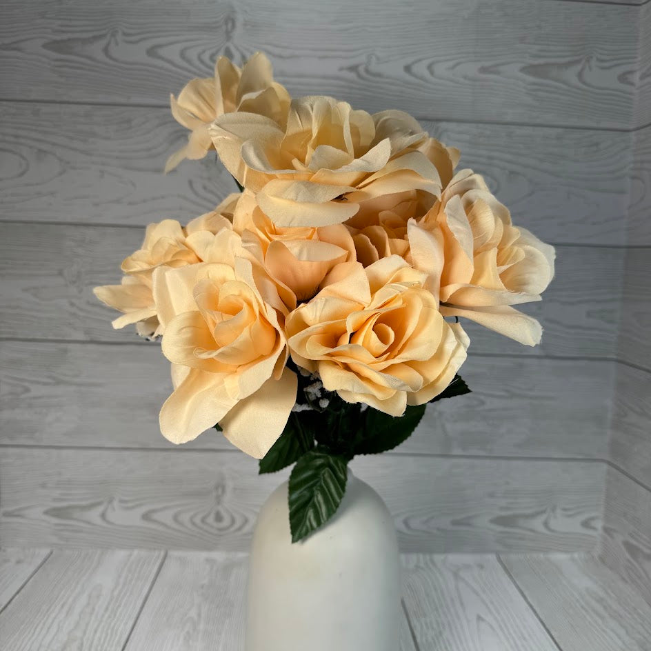 MP VEIN OPEN ROSE BUNDLE X12 STEMS - B2012(H) - INDIVIDUAL COLORS