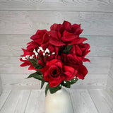 MP VEIN OPEN ROSE BUNDLE X12 STEMS - B2012(H) - INDIVIDUAL COLORS