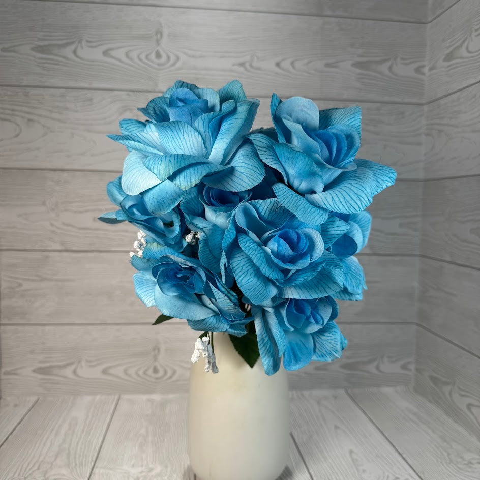 MP VEIN OPEN ROSE BUNDLE X12 STEMS - B2012(H) - INDIVIDUAL COLORS