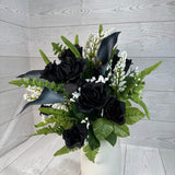 CALLA LILY / ROSE / IRIS BUNDLE X23 STEMS - B106 - INDIVIDUAL COLORS