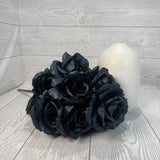 COLOR FAST LILLIAN OPEN ROSE BUSH X12 STEM H17 - 30388 - INDIVIDUAL COLORS