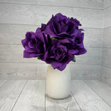 16IN PRINTING ROSE BUSH X6 STEMS - 57203 - INDIVIDUAL COLORS