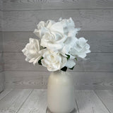 16IN PRINTING ROSE BUSH X6 STEMS - 57203 - INDIVIDUAL COLORS