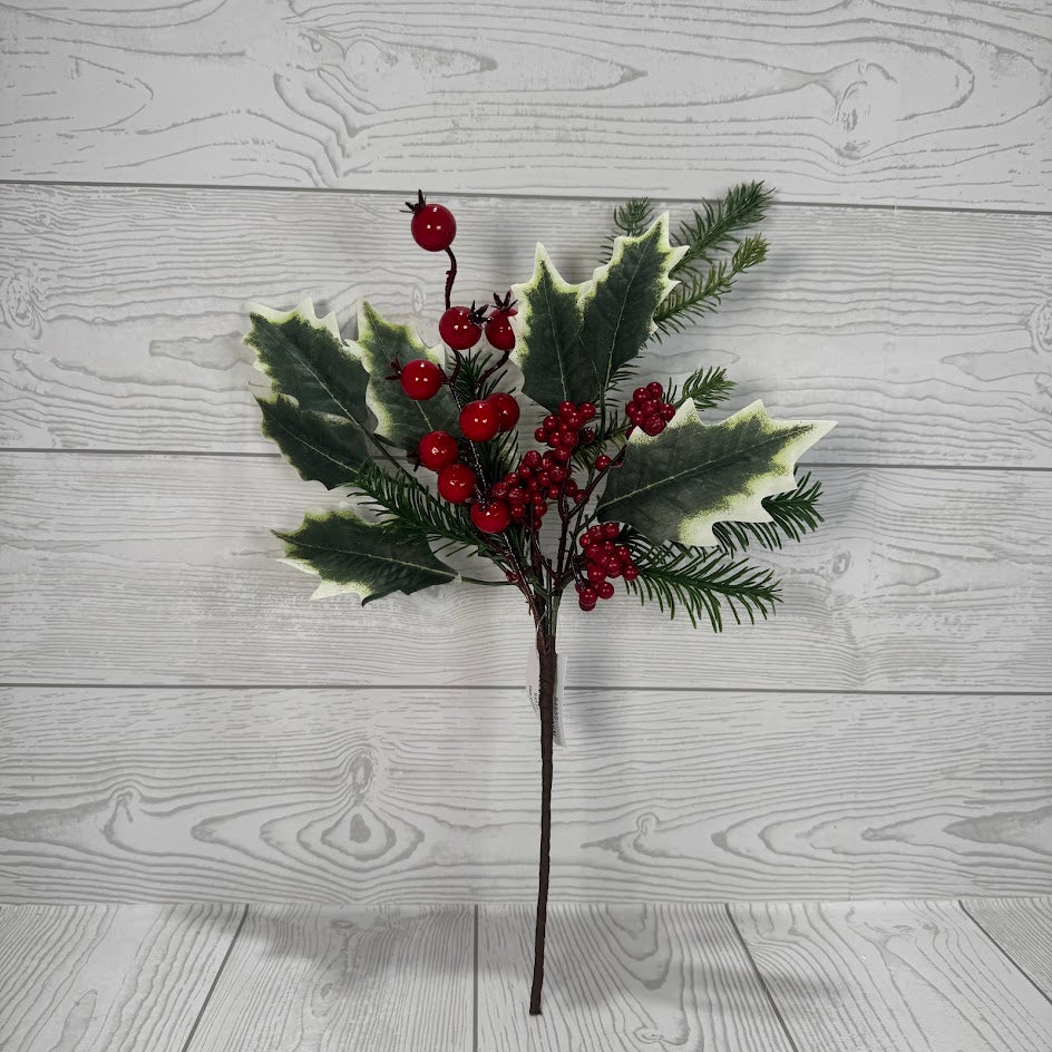16IN PINE HOLLY CRABAPPLE - RED/GREEN - 84533 * OO