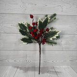 16IN PINE HOLLY CRABAPPLE - RED/GREEN - 84533 * OO
