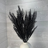 20IN PLASTIC BUTTON FERN - BLACK - 85797-BK * OO