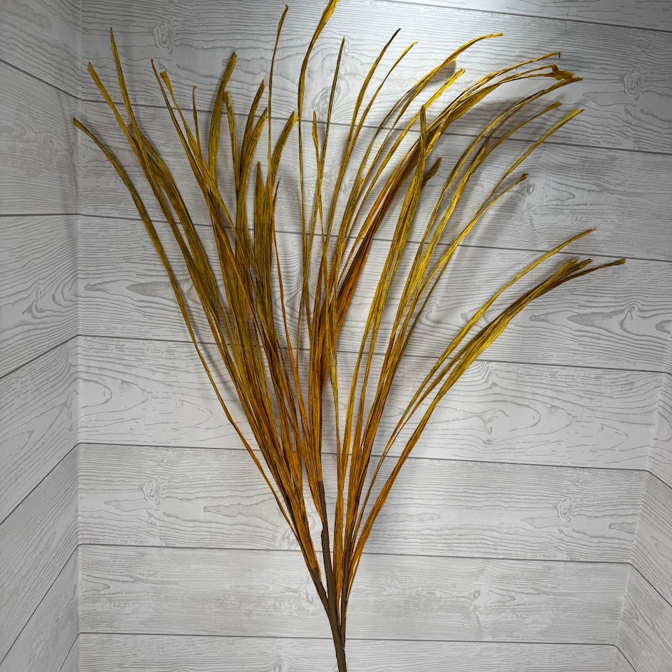40IN FLAX GRASS SPRAY - YELLOW - 65659-YEL * OO