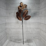 32" MAGNOLIA LEAF SPRAY - COPPER/BLACK - 65706-COPPER * G