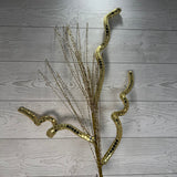 33IN SEQUIN SPIRAL SPRAY - GOLD - 65853-GOLD * G