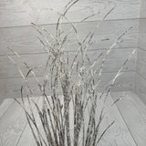 32IN FROSTED TWIG SPRAY - 65673 * G