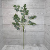 30.5" METALLIC HOLLY LEAF - GREEN - 40486-GN * OO