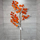 35" BIRCH SPRAY - ORANGE - 64486-OR * OO