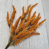 30IN AMARANTHUS SPRAY - ORANGE - 65668-OR * OO