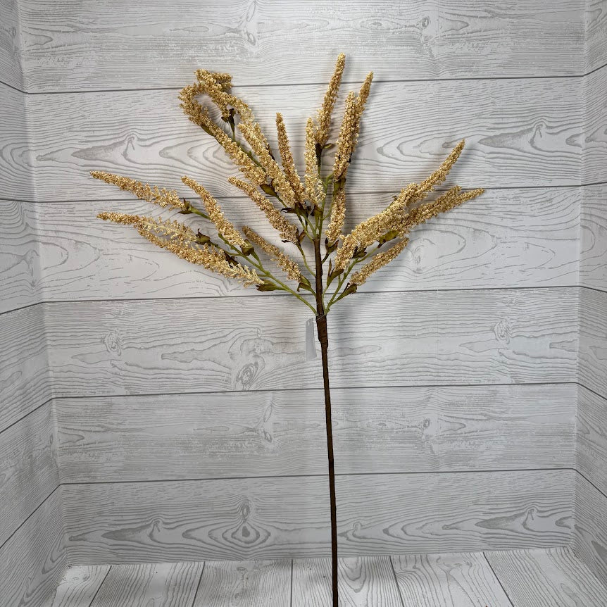 30IN AMARANTHUS SPRAY - GREEN/CREAM - 65668-GN * OO