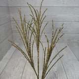 33" GLITTER GRASS SPRAY - INDIVIDUAL COLORS - 65851 * BL